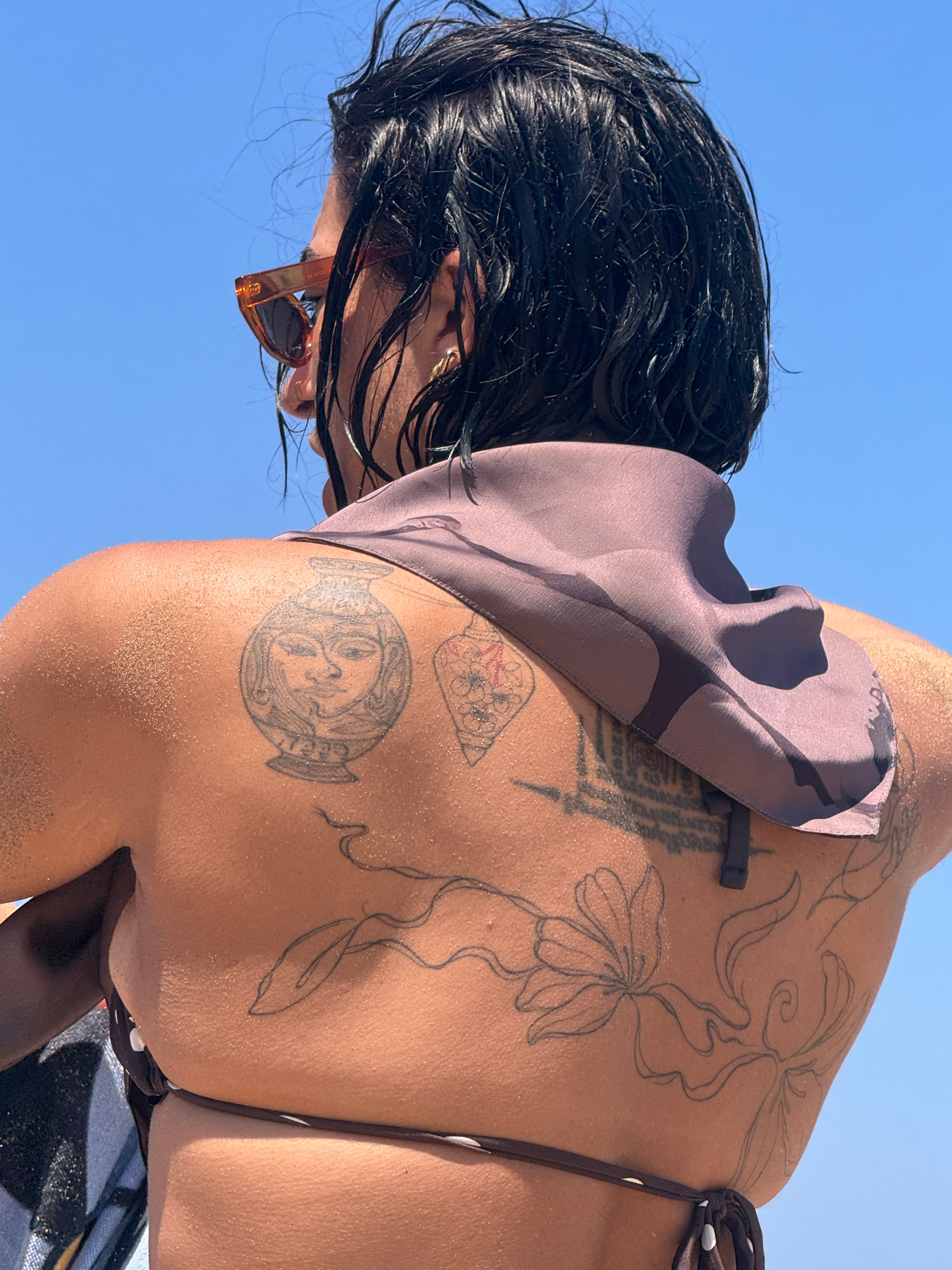 Limited edition Satin Scarf